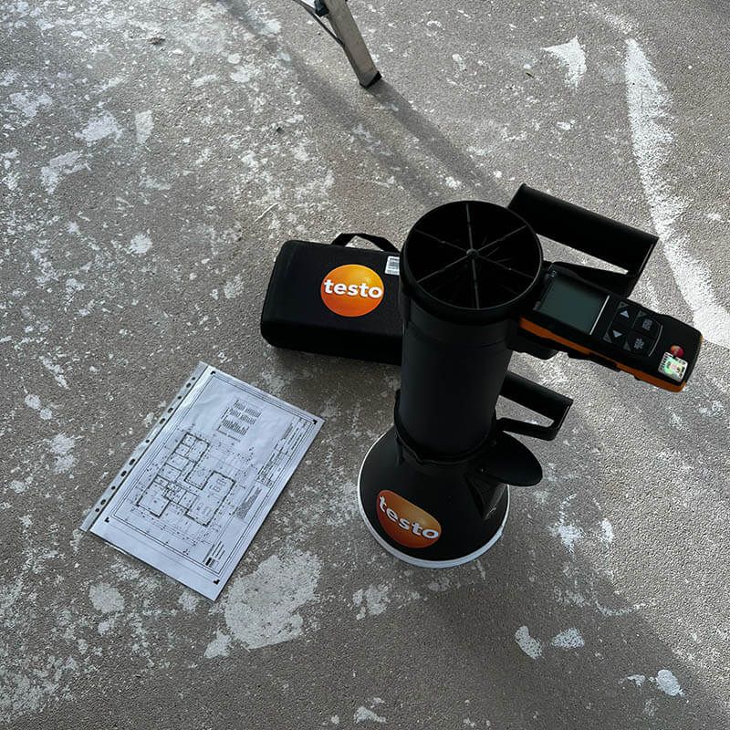 Vėdinimo sistemos balansavimas